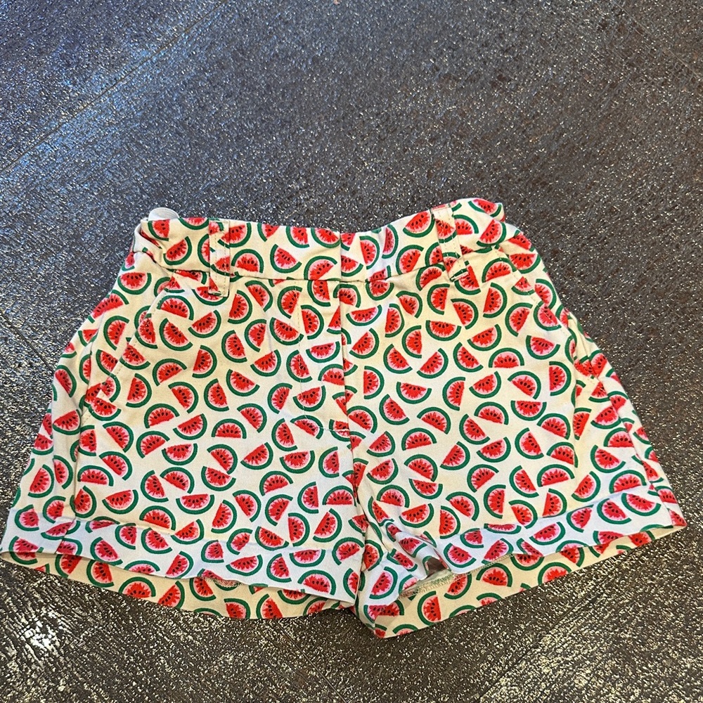 Crewcuts High Waist Shorts with Watermelon Pattern - Picture 1 of 3